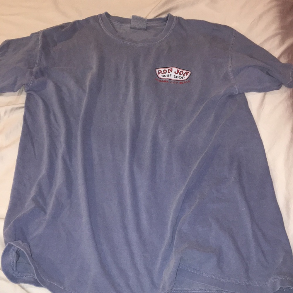 Oversized blue VSCO t shirt